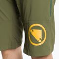 Spodenki rowerowe męskie Endura Singletrack II Short olive green 3