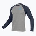 Longsleeve rowerowy męski Endura One Clan Raglan L/S ink blue