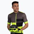 Koszulka rowerowa męska Endura FS260 Print hi-viz yellow