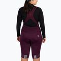 Spodenki rowerowe damskie Endura FS260-Pro DS Bibshort W aubergine 2