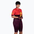 Spodenki rowerowe damskie Endura FS260-Pro DS Bibshort aubergine 3