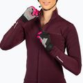 Bluza rowerowa damska Endura Xtract Roubaix aubergine 5