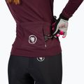 Bluza rowerowa damska Endura Xtract Roubaix W aubergine 6