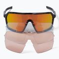 Okulary przeciwsłoneczne Endura Pro SL black/sunset revo brown/clear silver flash mirror/amber 5