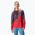 Longsleeve rowerowy damski Endura Tropical Print Ltd W pomegranate