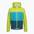 Kurtka rowerowa męska Endura Singletrack II Waterproof lime green