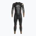 Pianka triathlonowa męska ZONE3 Thermal Aspire black/grey/gold/red 2