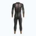 Pianka triathlonowa męska ZONE3 Thermal Aspire black/grey/gold/red 3