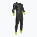 Pianka triathlonowa męska ZONE3 Vision 5 mm black/lime/gunmetal
