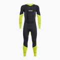 Pianka triathlonowa męska ZONE3 Vision 5 mm black/lime/gunmetal 4