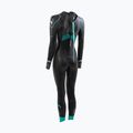 Pianka triathlonowa damska ZONE3 Advance 4 mm black/turquoise/gunmetal 2