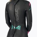 Pianka triathlonowa damska ZONE3 Agile black/pink/turquoise 3