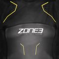Pianka triathlonowa męska ZONE3 Sleeveless Vision 3 mm black/lime/gun metal 4