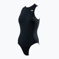 Strój pływacki jednoczęściowy damski ZONE3 OWS Renew High Neck black 6