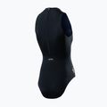 Strój pływacki jednoczęściowy damski ZONE3 OWS Renew High Neck black 7