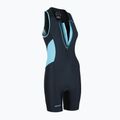 Kombinezon triathlonowy damski ZONE3 Activate Trisuit black/turquoise 2