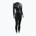 Pianka triathlonowa damska ZONE3 Vision black/eucalyptus green
