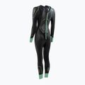 Pianka triathlonowa damska ZONE3 Vision black/eucalyptus green 2