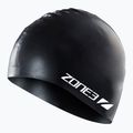 Czepek pływacki ZONE3 Silicone Swim black