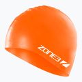 Czepek pływacki ZONE3 Silicone Swim hi-vis orange