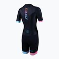 Kombinezon triathlonowy damski ZONE3 Activate+ Trisuit black/neon 2