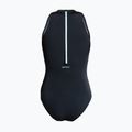 Strój pływacki jednoczęściowy damski ZONE3 High Neck Costume black 2