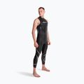 Pianka triathlonowa męska ZONE3 Glide Sleeveless Wetsuit black/grey 5