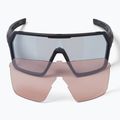 Okulary przeciwsłoneczne Endura Singletrack Photochromic black/photochromic silver flash mirror/ambe 5