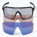 Okulary przeciwsłoneczne Endura Pro SL Photochromic black/photo silver/blue/purple revo smoke/amber 5
