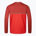Longsleeve rowerowy męski Endura Core Printed flame red 4