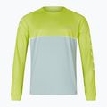 Longsleeve rowerowy męski Endura Core Printed lime green