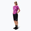 Koszulka rowerowa damska Endura Grid Floral Ltd W pink pop 2