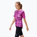 Koszulka rowerowa damska Endura Grid Floral Ltd W pink pop 4