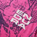 Koszulka rowerowa damska Endura Grid Floral Ltd W pink pop 10