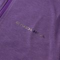 Koszulka rowerowa damska Endura Loop Zipped heather 6