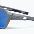 Okulary przeciwsłoneczne Endura Singletrack dreich grey/blue revo smoke/clear silver flash mirror 4
