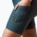 Spodenki rowerowe damskie Endura Loop Bibshort teal 6