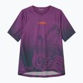 Koszulka rowerowa damska Endura Singletrack Print W end purple 6