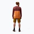 Longsleeve rowerowy męski Endura Core Printed end orange 4