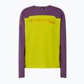 Longsleeve rowerowy dziecięcy Endura MT500 Burner end citrus