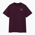 Koszulka rowerowa Endura Stacked Logo Graphic Tee black cherry