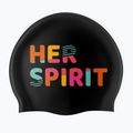 Czepek pływacki HUUB Her Spirit Swim Cap black/multi 3