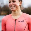 Kombinezon thriathlonowy damski HUUB Commit Long Course Suit black/coral 3