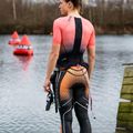 Kombinezon thriathlonowy damski HUUB Commit Long Course Suit black/coral 8