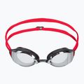 Okulary do pływania HUUB Brownlee 2 Custom Air black/red/light smoke mirror 2