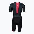 Kombinezon rowerowy męski HUUB Strada Road Speed Suit Smooth Sleeve black/red 2