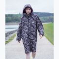 Płaszcz HUUB Changing Robe black grey camo 3