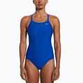 Strój pływacki jednoczęściowy damski Nike Solid Racerback game royal