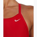 Strój pływacki jednoczęściowy damski Nike Solid Racerback university red 4