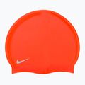 Czepek pływacki dziecięcy Nike Solid Silicone crimson